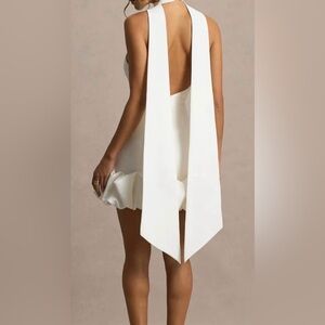 Club L London Cream Midi Dress